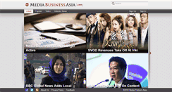 Desktop Screenshot of mediabusinessasia.com